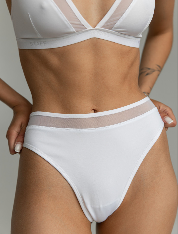 Majtki Staff kol white