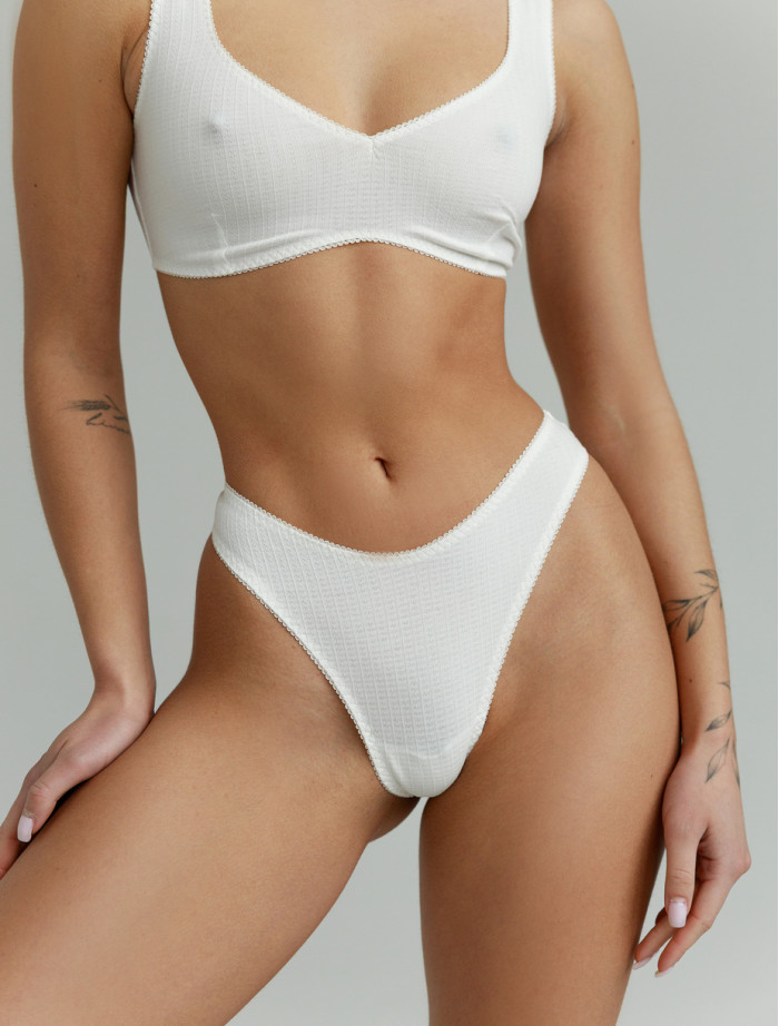 Majtki Staff sel white