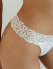 Majtki Staff win white