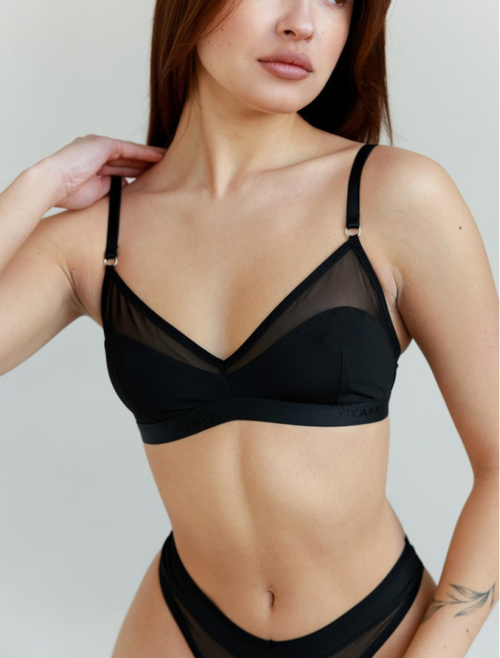 Biustonosz Staff tri black