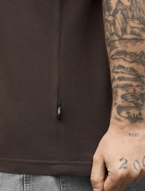 Koszulka Staff dark brown basic
