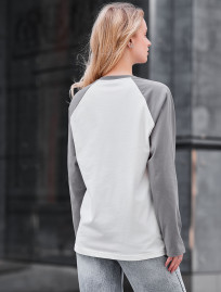 Longsleeve Staff ves white & gray