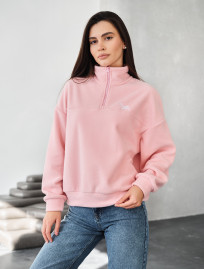 Olimpijka Staff di powder logo oversize fleece