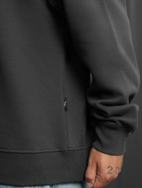 Bluza Staff dark gray oversize fleece