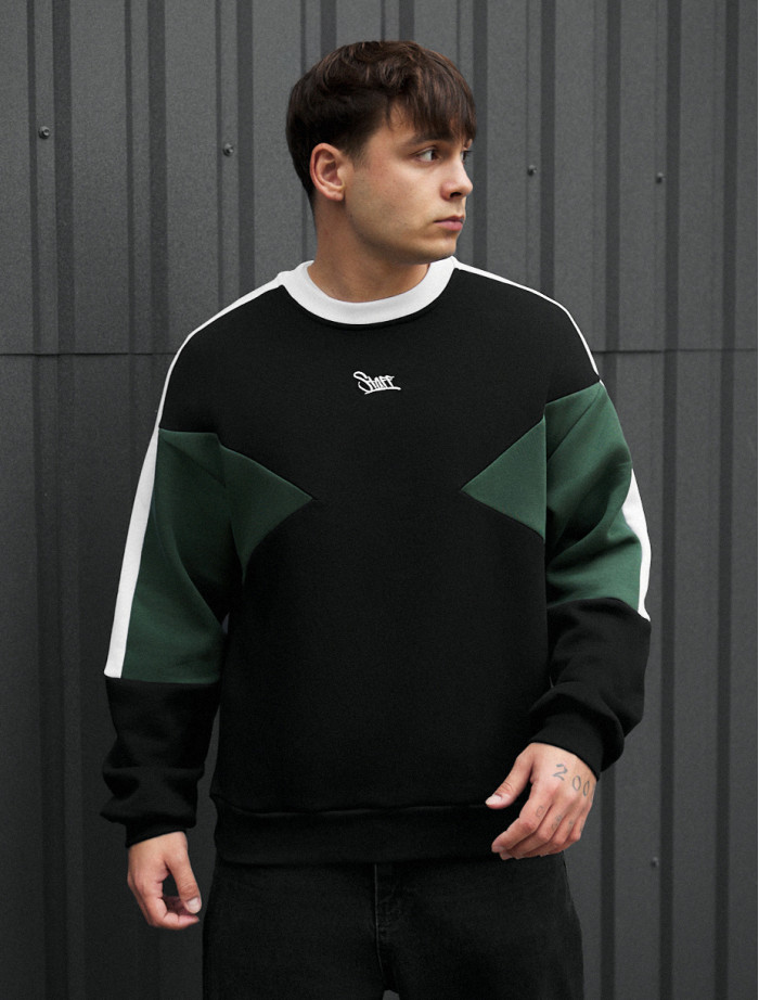 Bluza Staff ba logo 2 oversize fleece