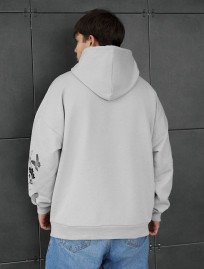 Bluza Staff logo & butterfly oversize