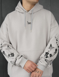 Bluza Staff logo & butterfly oversize