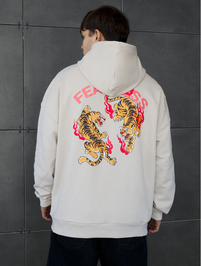 Bluza Staff fearless oversize