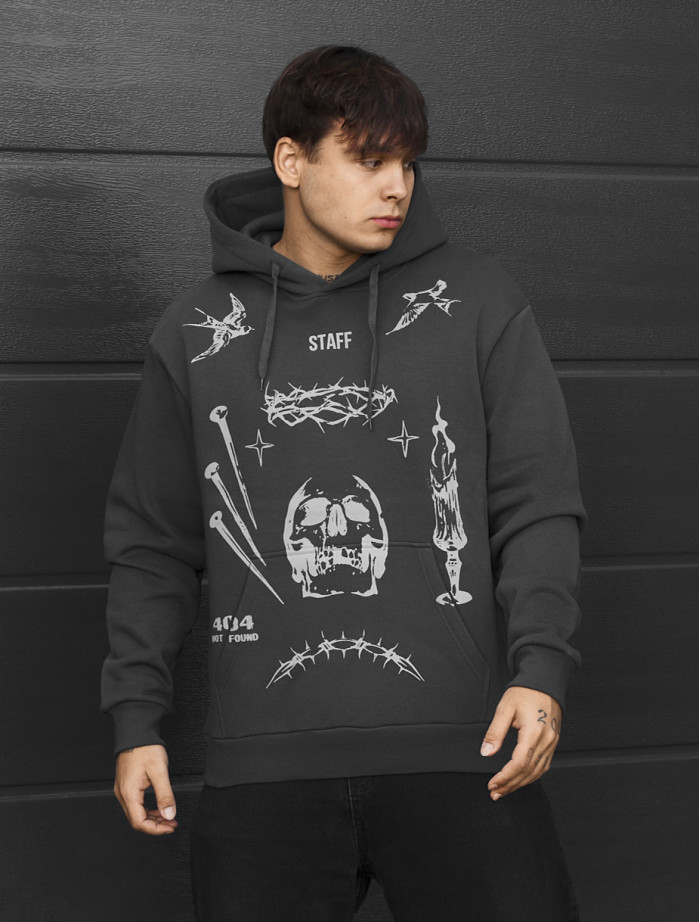 Bluza Staff logo not found oversize fleece
