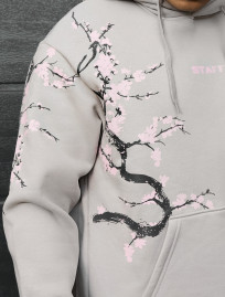 Bluza Staff logo & tree oversize fleece