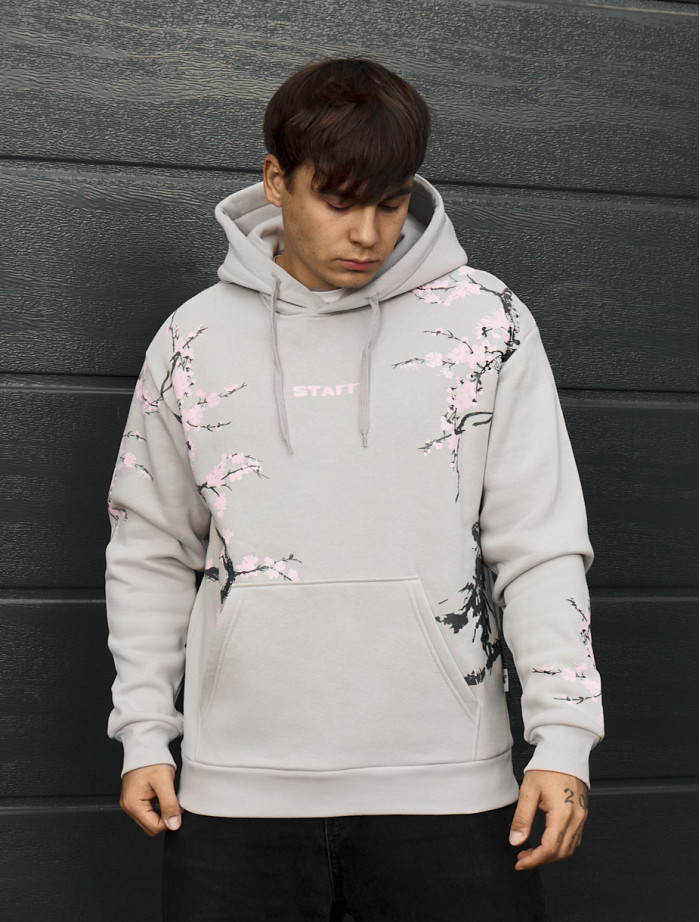 Bluza Staff logo & tree oversize fleece