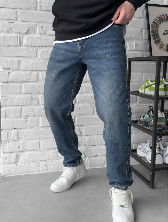 Dżinsy Staff 9671 navy regular