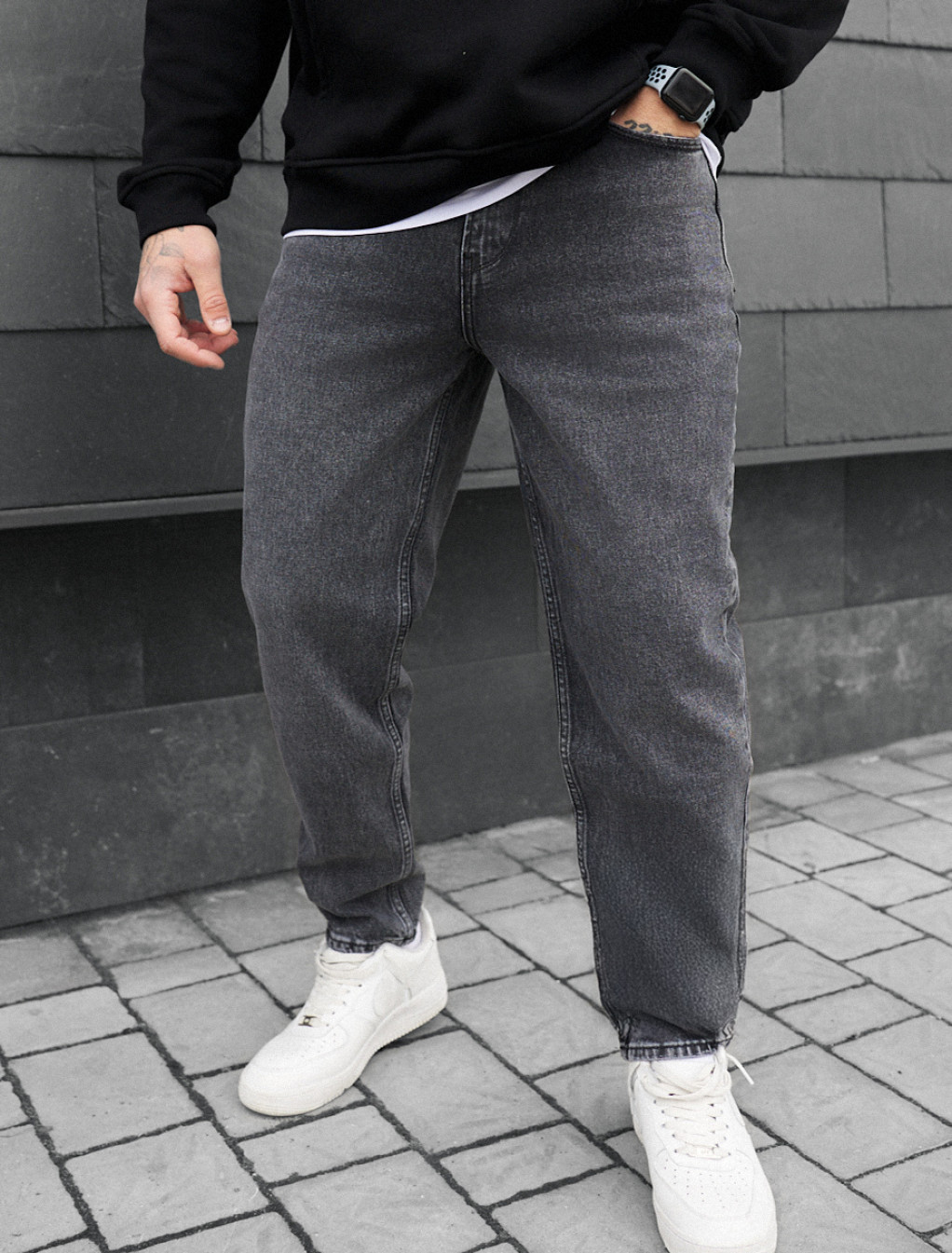 Dzinsy Staff 2638 gray regular