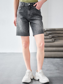 Spodenki dżinsowe Staff 14 dark gray