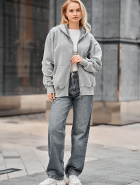 Bluza Staff de gray oversize