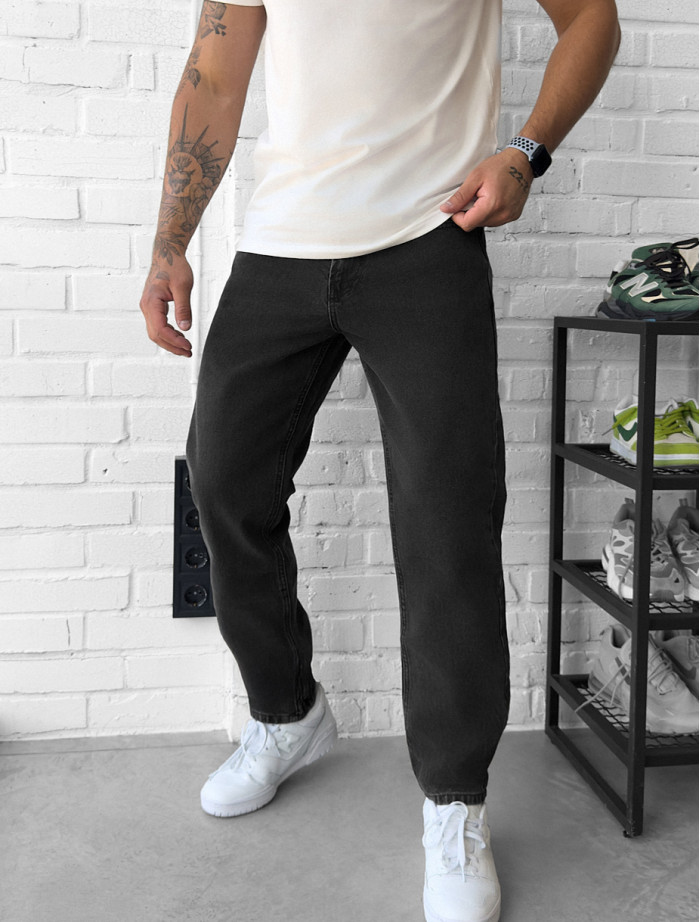 Dżinsy Staff 12 dark gray regular