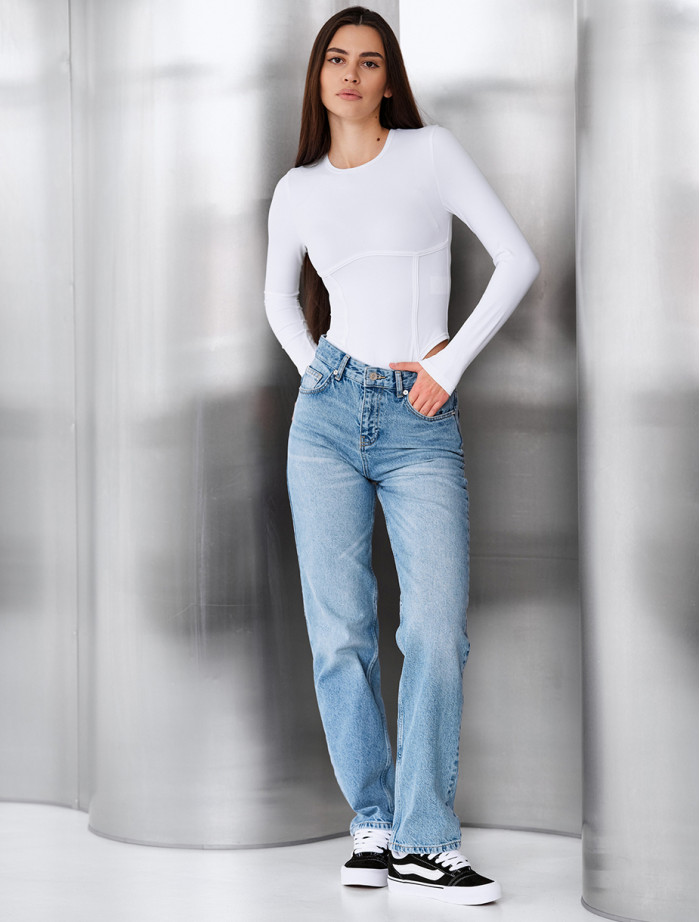 Dżinsy Staff 1 blue mom