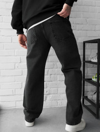 Dżinsy Staff 0908 dark gray baggy