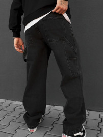 Dżinsy Staff 0917 dark gray baggy