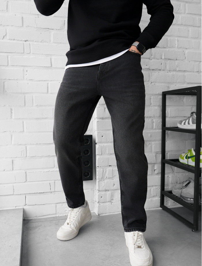 Dżinsy Staff 2 dark gray regular