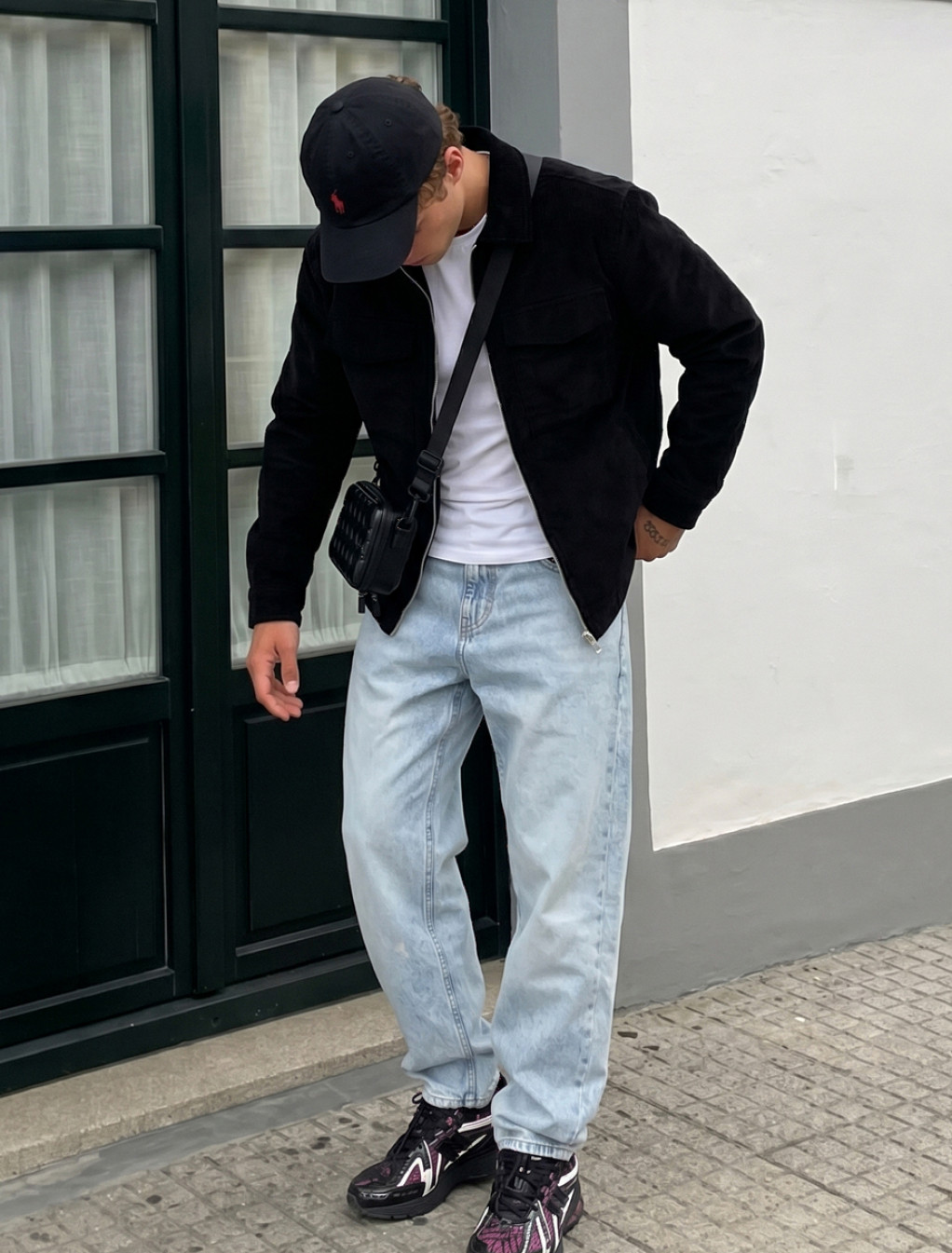 Dżinsy Staff 09 loose fit light blue