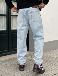 Dżinsy Staff 09 loose fit light blue