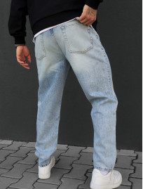 Dżinsy Staff 09 loose fit light blue