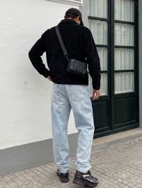 Dżinsy Staff 09 loose fit light blue