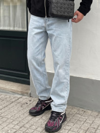 Dżinsy Staff 09 loose fit light blue
