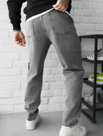 Dżinsy Staff 09 loose fit light gray