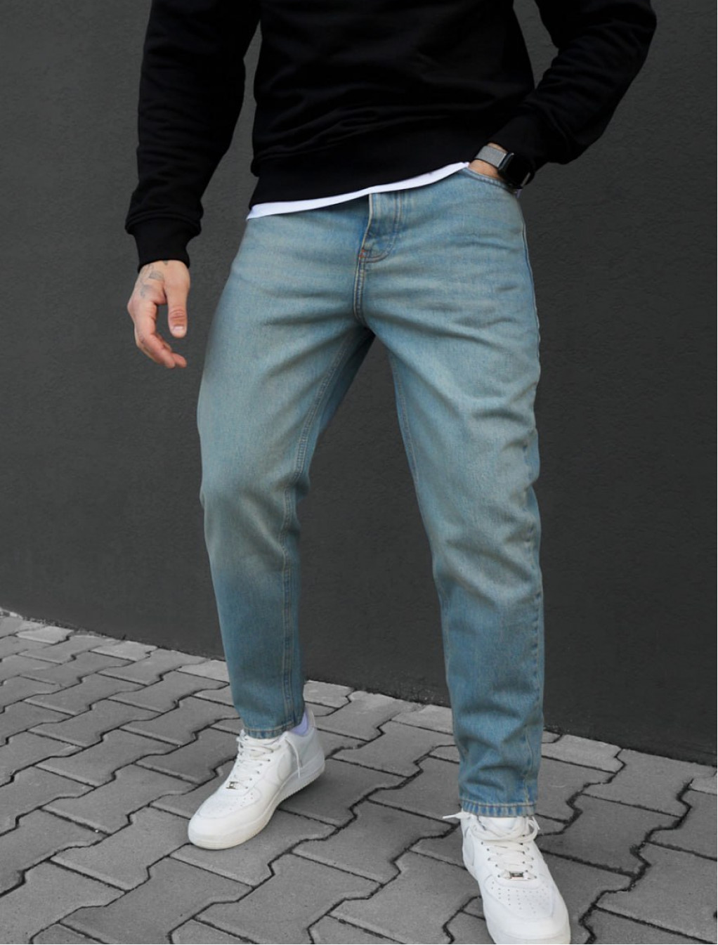 Dżinsy Staff 0941 blue regular