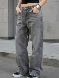 Dżinsy damskie Staff 2511 gray baggy
