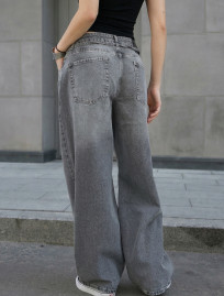 Dżinsy damskie Staff 2511 gray baggy