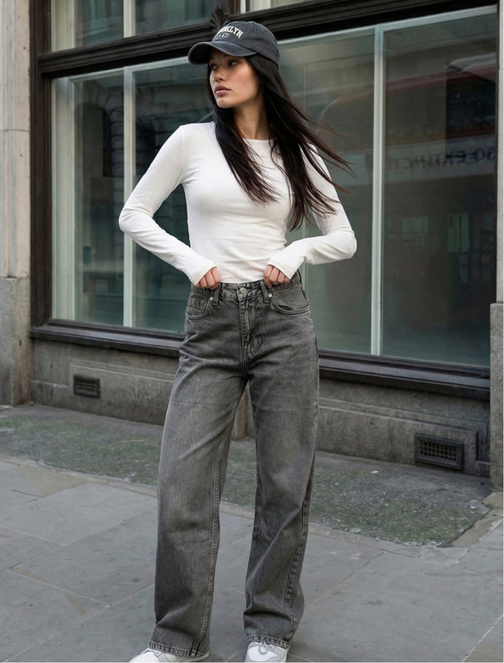 Dżinsy Staff 2511 gray wide leg