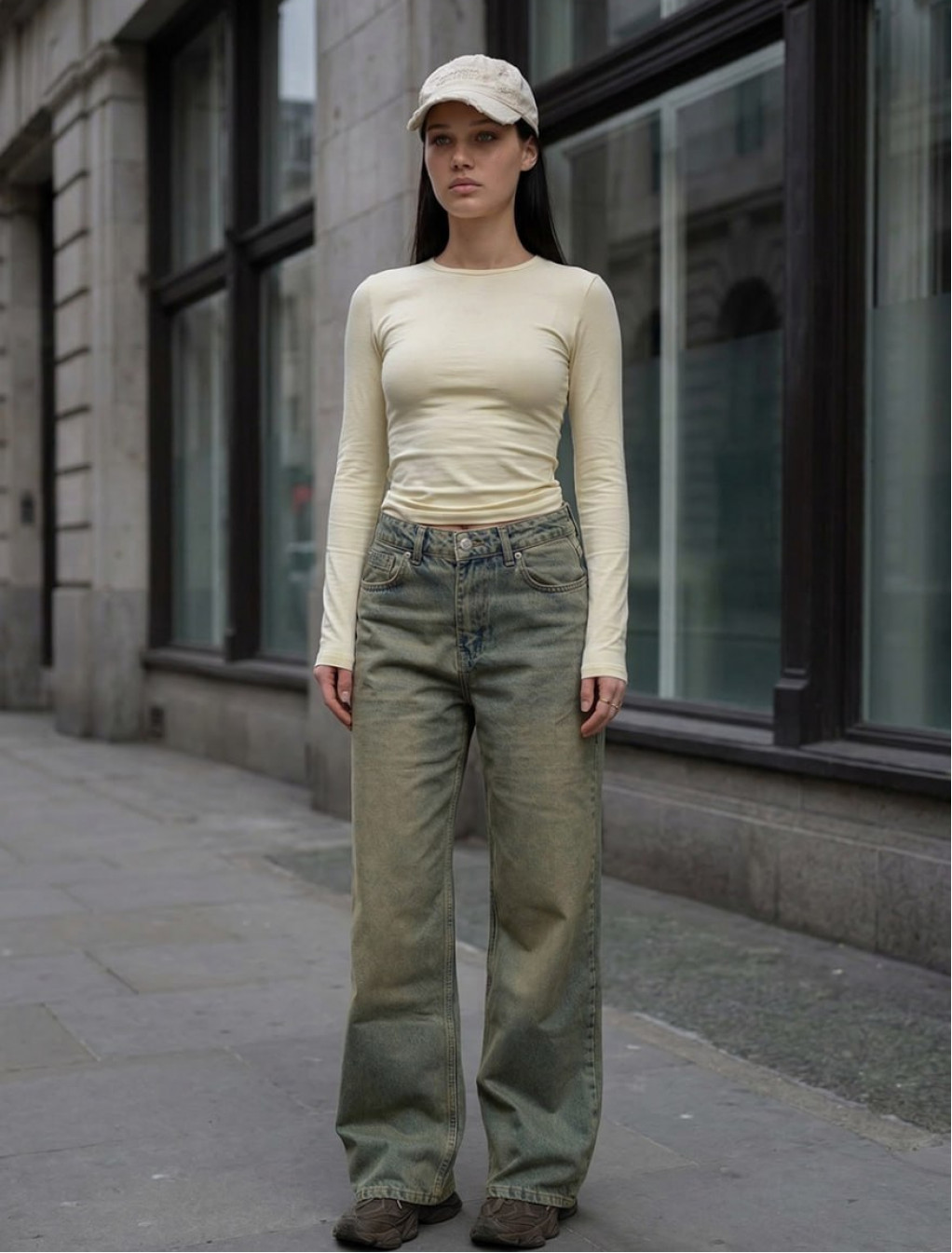 Dżinsy Staff 2511 dark blue wide leg