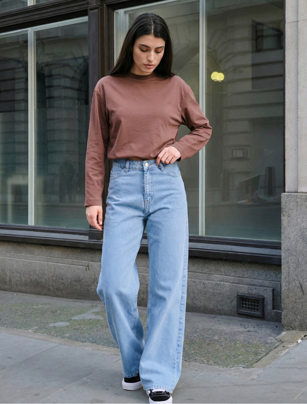 Dżinsy Staff 2511 blue wide leg