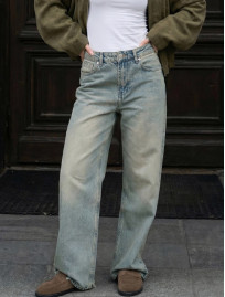 Dżinsy damskie Staff 2511 blue loose fit