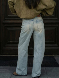 Dżinsy damskie Staff 2511 blue loose fit