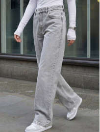 Dżinsy damskie Staff 2511 light gray loose fit