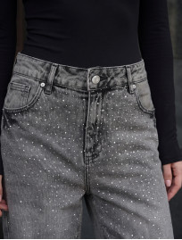 Dżinsy Staff 18 gray wide leg