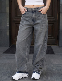 Dżinsy Staff 13 gray blue baggy
