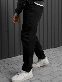 Dżinsy Staff 70 loose fit black