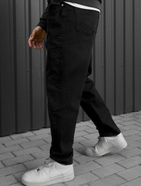 Dżinsy Staff  loose fit black