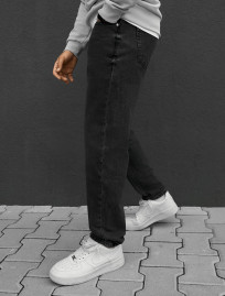 Dżinsy Staff 0126 dark gray regular