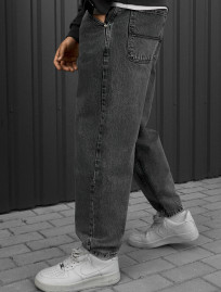 Dżinsy Staff dark gray boyfriend