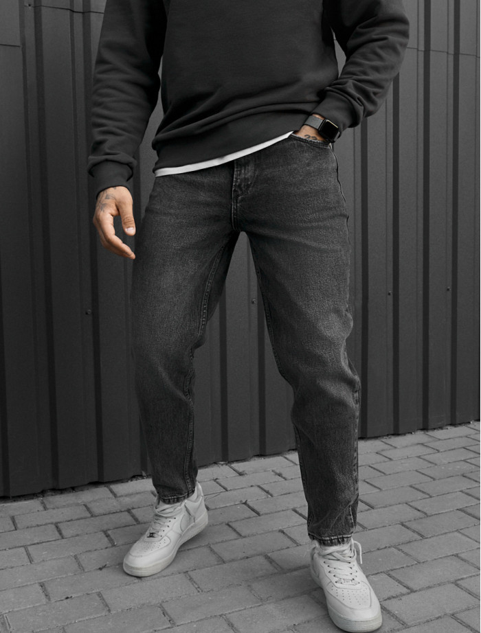 Dżinsy Staff dark gray regular