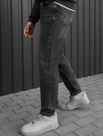 Dżinsy Staff dark gray regular