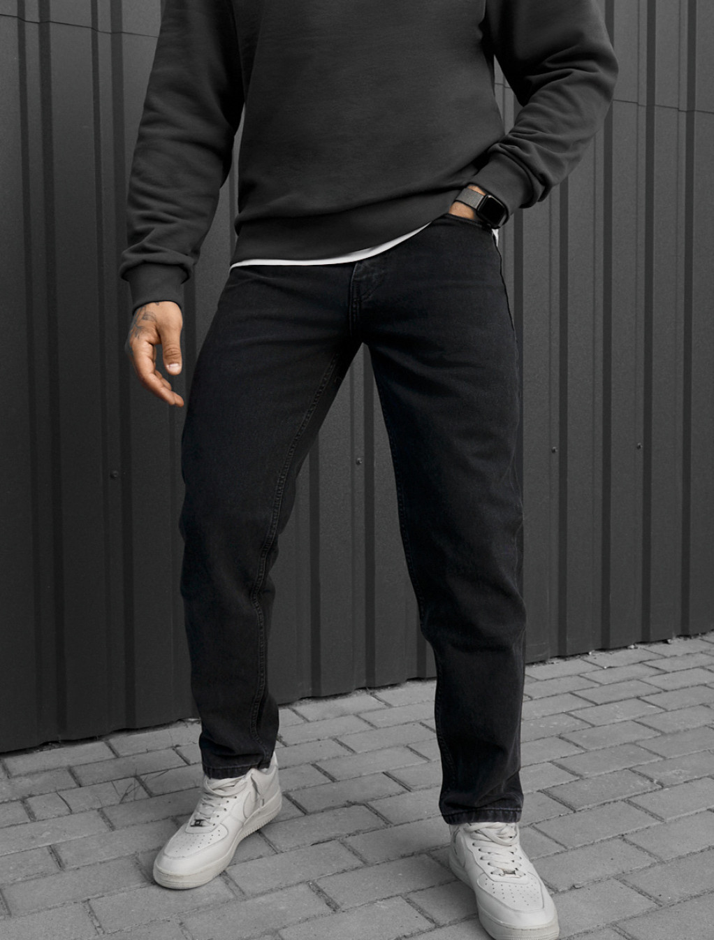 Dżinsy Staff 12 black regular