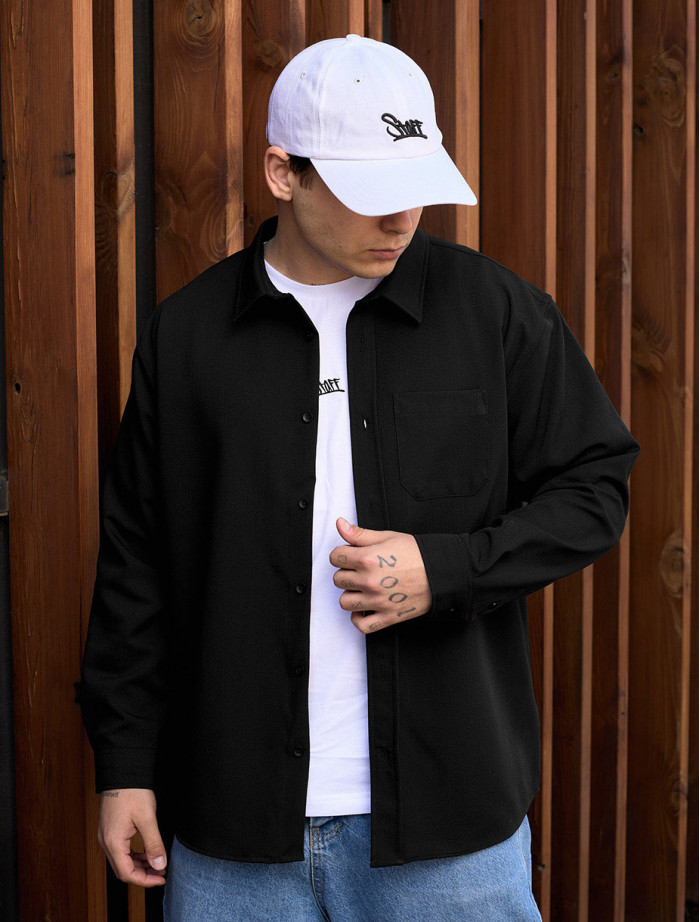 Koszula Staff co black oversize
