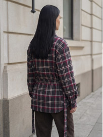 Koszula Staff st black & red oversize